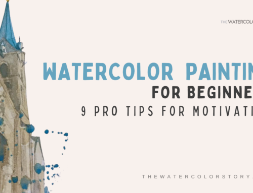 PAINTING ON WATERCOLOR SKETCHBOOK: 8 PRACTICAL TIPS - The