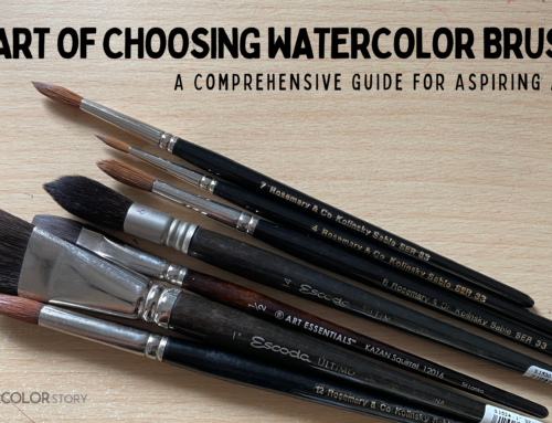 THE ART OF CHOOSING WATERCOLOR BRUSHES: A Comprehensive Guide for Aspiring Artists